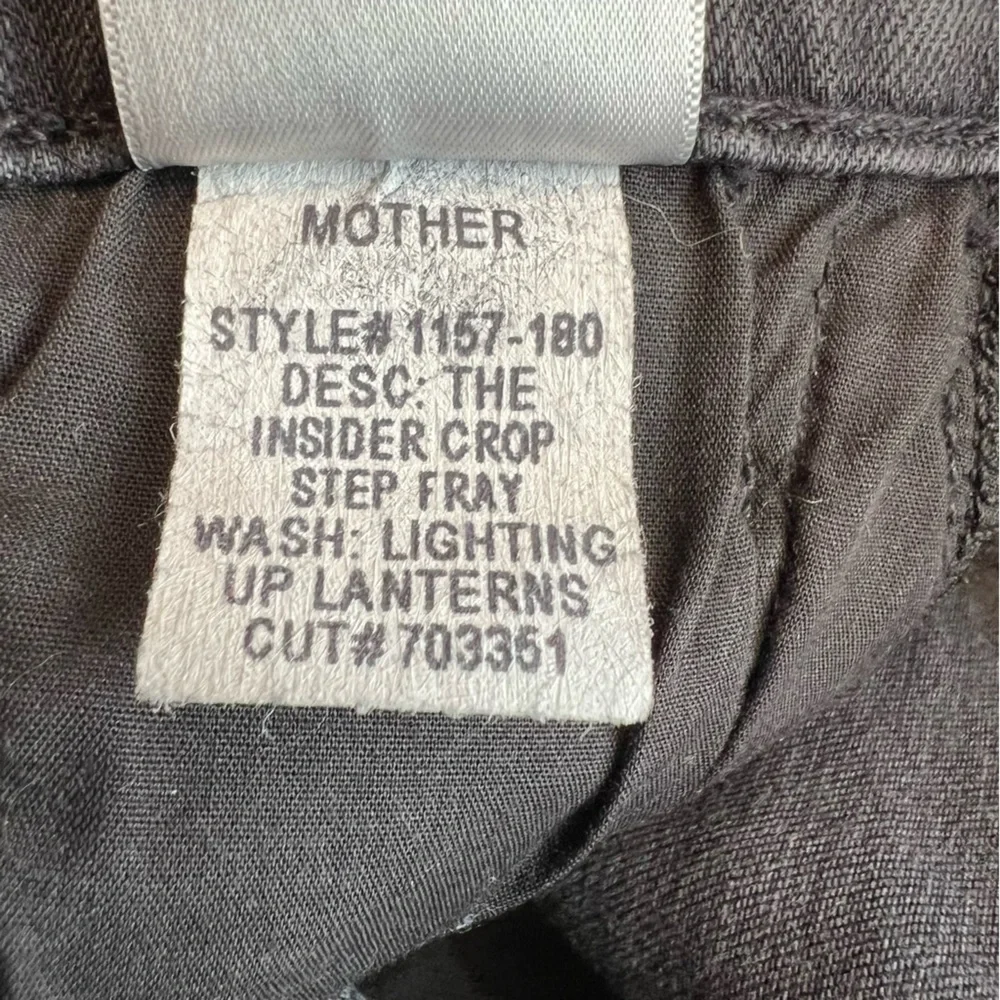 MOTHER insider crop